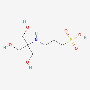 Chemical structure of TAPS