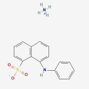Chemical structure of ANS ammonium
