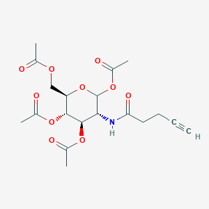 Chemical structure of Ac4GlcNAlk