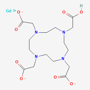 Chemical structure of Gadoteric acid