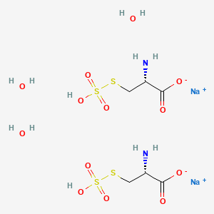 Chemical structure of L-Cysteine S-sulfate sodium hydrate