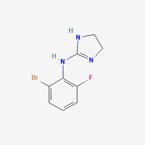 Chemical structure of Romifidine