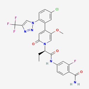 Chemical structure of (R)-Asundexian