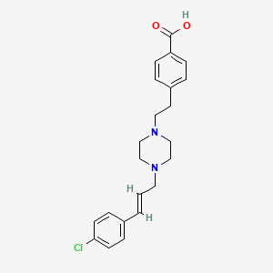 Chemical structure of PD-1/PD-L1-IN-9 hydrochloride