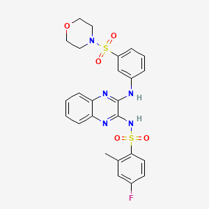 Chemical structure of PRRSV/CD163-IN-1