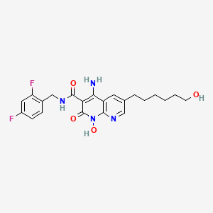 Chemical structure of XZ426