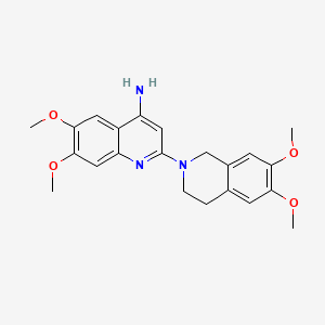 Chemical structure of Abanoquil