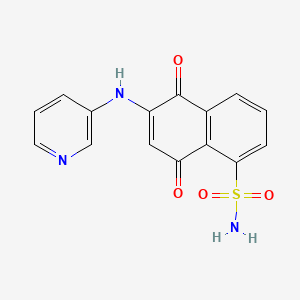 Chemical structure of LY5