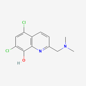 Chemical structure of PBT 1033