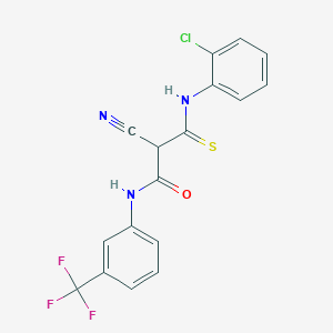 Chemical structure of DP00477