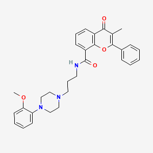 Chemical structure of Upidosin