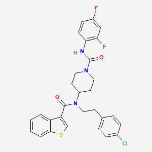 Chemical structure of CP-447697