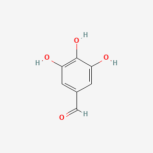 Chemical structure of Gallic aldehyde