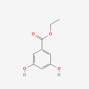 Chemical structure of Ethyl 3,5-dihydroxybenzoate