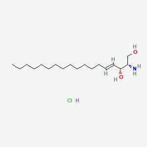 Chemical structure of D-erythro-Sphingosine hydrochloride