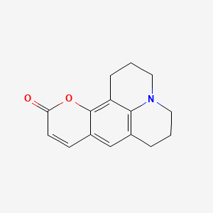 Chemical structure of Coumarin 6H