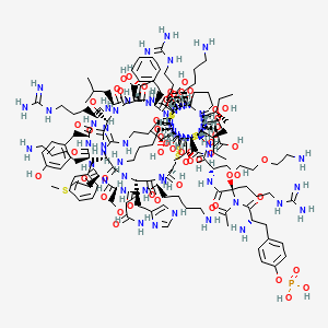 Chemical structure of Dalazatide TFA