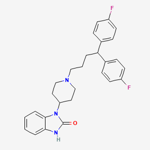 Chemical structure of Pimozide-d4-1
