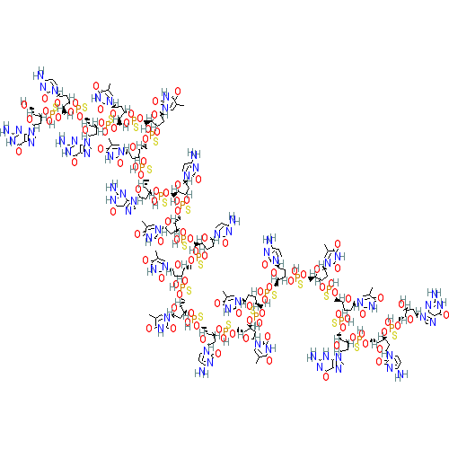 Chemical structure of Fomivirsen