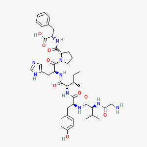 Chemical structure of TRV055 hydrochloride