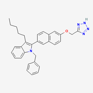Chemical structure of Diaplasinin