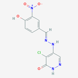Chemical structure of L82