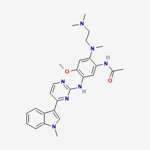 Chemical structure of Rezivertinib analogue 1