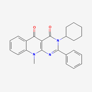 Chemical structure of SRI-37240