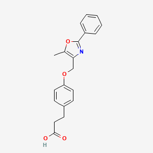 Chemical structure of GPR40 agonist 6