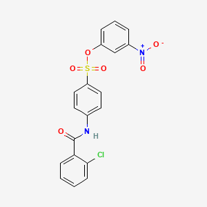 Chemical structure of P2Y2R/GPR17 antagonist 1
