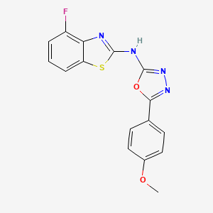 Chemical structure of MLS-0437605