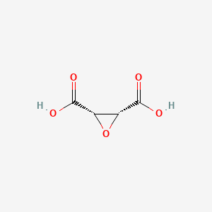Chemical structure of Epoxysuccinic acid