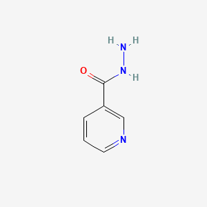 Chemical structure of Nicotinohydrazide