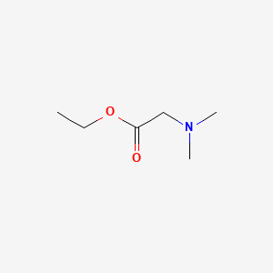 Chemical structure of Ethyl 2-(dimethylamino)acetate