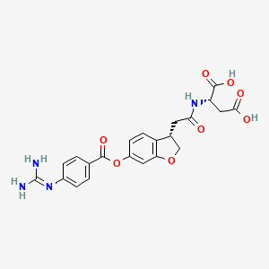 Chemical structure of Sucunamostat hydrochloride