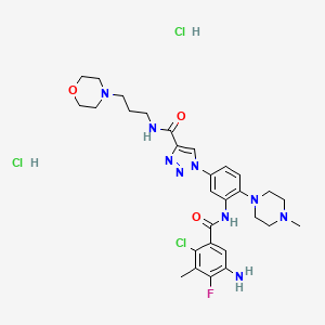 Chemical structure of DDO-2093 dihydrochloride