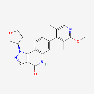 Chemical structure of (R)-Irsenontrine