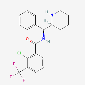 Chemical structure of SSR504734