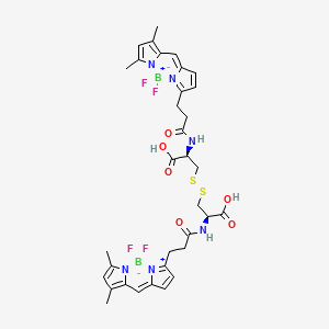 Chemical structure of BODIPY FL L-Cystine
