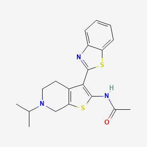 Chemical structure of APE1-IN-1