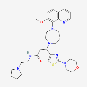 Chemical structure of CCX-777