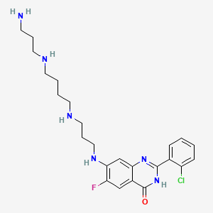 Chemical structure of KR-39038