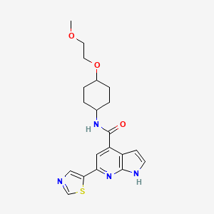 Chemical structure of MK-0159