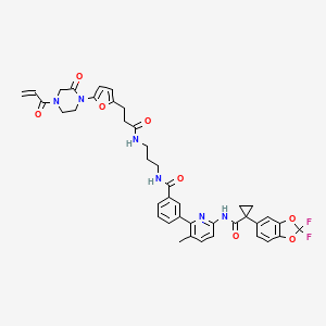 Chemical structure of NJH-2-056
