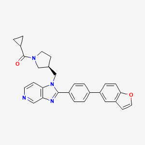 Chemical structure of FASN-IN-5