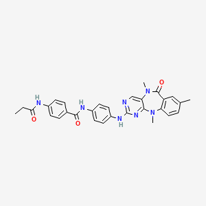 Chemical structure of Aurora kinase inhibitor-8