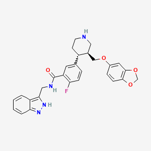 Chemical structure of CCG258747