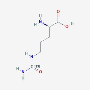 Chemical structure of L-Citrulline-13C