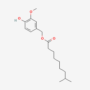 Chemical structure of Dihydrocapsiate