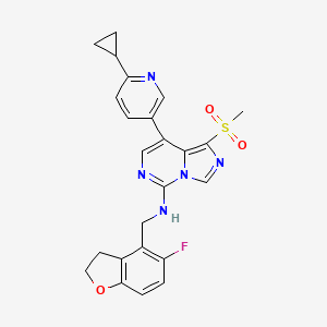 Chemical structure of EEDi-5285